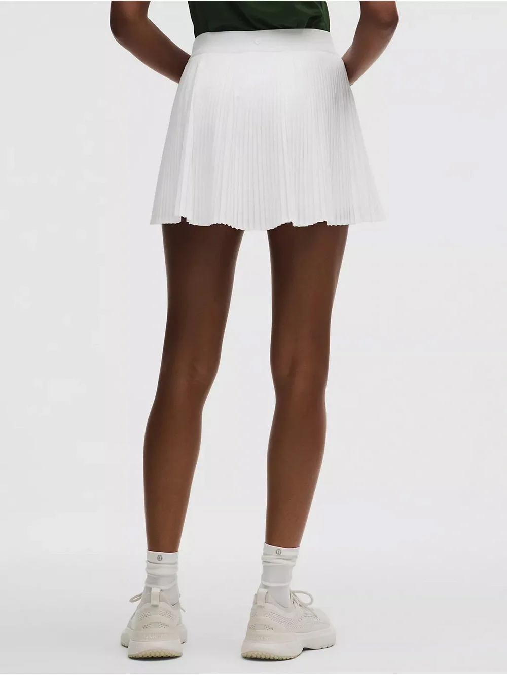 Lululemon White Pleated Tennis Skirt sz 4
